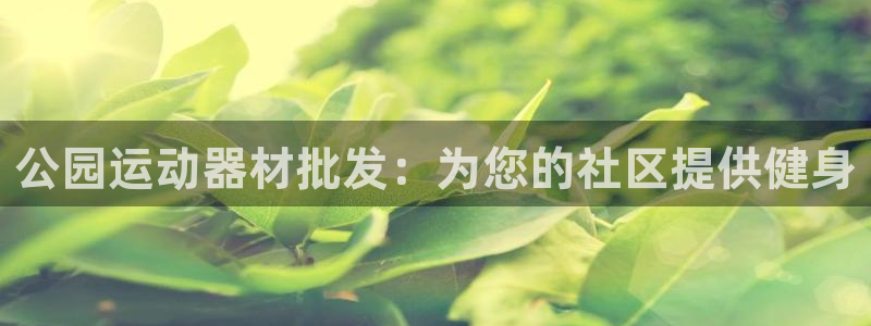 意昂体育3招商电话是多少号码：公园运动器材批发：为您